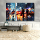 African American Jazz Canvas Wall Art Print – Abstract Music