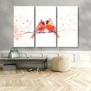 Cardinal Bird Canvas Wall Art - Male and Female Cardinal by MyGreatCanvas | Canvas Wall Art Prints | Photo Prints & Wall Decor