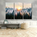 Abstract Forest Wall Art - Serene Nature Canvas Print with by MyGreatCanvas | Canvas Wall Art Prints | Photo Prints & Wall Decor