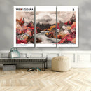 Yayoi Kusama Wall Art Canvas Print – Framed Large Abstract