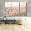 Pastel Grasses Wall Art Canvas Print – Framed Soft Meadow