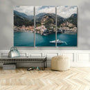 Amalfi Coast Wall Art – Framed Italian Seaside Canvas by MyGreatCanvas | Canvas Wall Art Prints | Photo Prints & Wall Decor