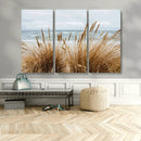 Beach Grass Wall Art – Framed Coastal Dunes Canvas Artwork, by MyGreatCanvas | Canvas Wall Art Prints | Photo Prints & Wall Decor