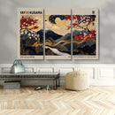 Modern Japanese Wall Art Canvas Print – Framed Abstract by MyGreatCanvas | Canvas Wall Art Prints | Photo Prints & Wall Decor