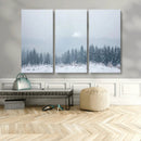 Winter Forest Wall Art Canvas Print – Framed Snowy Landscape by MyGreatCanvas | Canvas Wall Art Prints | Photo Prints & Wall Decor