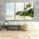 Relaxing Beach Wall Art Canvas Print – Framed Ocean View
