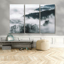 Foggy Forest Landscape Wall Art Canvas Print – Misty by MyGreatCanvas | Canvas Wall Art Prints | Photo Prints & Wall Decor