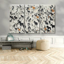 Wild Horse Stampede Wall Art Canvas Print – Monochrome by MyGreatCanvas | Canvas Wall Art Prints | Photo Prints & Wall Decor