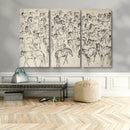 Wild Horse Stampede Wall Art Canvas Print – Monochrome by MyGreatCanvas | Canvas Wall Art Prints | Photo Prints & Wall Decor