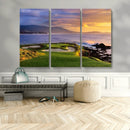 Pebble Beach Golf Wall Art Canvas Print – Iconic Coastal by MyGreatCanvas | Canvas Wall Art Prints | Photo Prints & Wall Decor