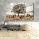 Texas Longhorn Cattle Wall Art, Rustic Western Ranch Canvas by MyGreatCanvas | Canvas Wall Art Prints | Photo Prints & Wall Decor