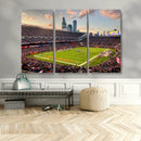 Chicago Bears Soldiers Field Wall Art Canvas Print – Framed