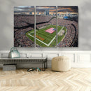 Chicago Bears Soldiers Field Wall Art Canvas Print – Framed