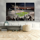 Epic Night Football Stadium Wall Art Canvas Print, Fireworks by MyGreatCanvas | Canvas Wall Art Prints | Photo Prints & Wall Decor