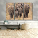 Wild Elephant Wall Art Canvas Print by MyGreatCanvas | Canvas Wall Art Prints | Photo Prints & Wall Decor