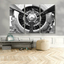 Vintage Airplane Wall Art Canvas Print by MyGreatCanvas | Canvas Wall Art Prints | Photo Prints & Wall Decor