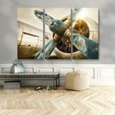 Vintage Airplane Canvas Print by MyGreatCanvas | Canvas Wall Art Prints | Photo Prints & Wall Decor