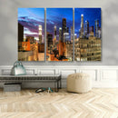 Los Angeles Night Wall Art Canvas Print
