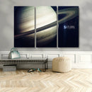 Framed Saturn Wall Art Canvas Print