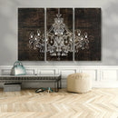 Rustic Chandelier Canvas Print by MyGreatCanvas | Canvas Wall Art Prints | Photo Prints & Wall Decor