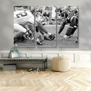 American Football Player Wall Art Canvas Print by MyGreatCanvas | Canvas Wall Art Prints | Photo Prints & Wall Decor