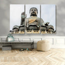 Buddha Statue Wall Art Canvas Print