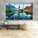 Crystal Clear Lake Wall Art | Mountains Wall Art Canvas | 3 by MyGreatCanvas | Canvas Wall Art Prints | Photo Prints & Wall Decor