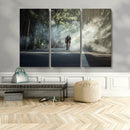 Cycling Road Bike in the Morning, Cycling Road Bike Canvas by MyGreatCanvas | Canvas Wall Art Prints | Photo Prints & Wall Decor