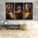 Wine and Barrels Wall Art Canvas Print by MyGreatCanvas | Canvas Wall Art Prints | Photo Prints & Wall Decor