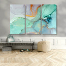 Colorful Marble Fluid Effect Canvas Wall Art Print by MyGreatCanvas | Canvas Wall Art Prints | Photo Prints & Wall Decor