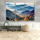 Mountains Forest Autumn Wall Art Canvas Print by MyGreatCanvas | Canvas Wall Art Prints | Photo Prints & Wall Decor