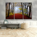 Foggy Forest Wall Art Landscape Canvas Print