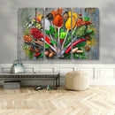 Spoonful of Spices Cooking Wall Art Canvas Print - Vibrant by MyGreatCanvas | Canvas Wall Art Prints | Photo Prints & Wall Decor