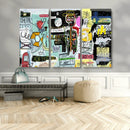 Graffiti Wall Art – Colorful Urban Street Canvas Print, by MyGreatCanvas | Canvas Wall Art Prints | Photo Prints & Wall Decor