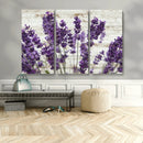 Lavender Canvas Wall Art Flower Print