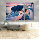 Santorini Island Wall Art Canvas Print by MyGreatCanvas | Canvas Wall Art Prints | Photo Prints & Wall Decor