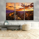 Mesmerizing Sunset from Grand Canyon Nal Park Wall Art,