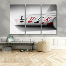 Framed Luck Poker Cards Canvas – Modern Triptych Wall Art,