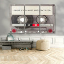 Music Cassette Iconic Wall Art Canvas Print by MyGreatCanvas | Canvas Wall Art Prints | Photo Prints & Wall Decor