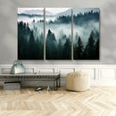 Captivating Misty Forest Wall Art Canvas, Premium Canvas by MyGreatCanvas | Canvas Wall Art Prints | Photo Prints & Wall Decor