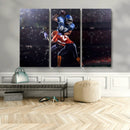 American Football Wall Art Canvas Print, Stadium Sport Wall