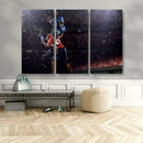 American Football Wall Art Canvas Print, Stadium Sport Wall