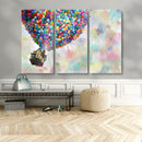 Up Pixar Poster, Look Up Pixar Wall Art, Up Pixar Canvas,