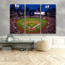 St. Louis Cardinals Baseball Team Print - Busch Stadium Wall by MyGreatCanvas | Canvas Wall Art Prints | Photo Prints & Wall Decor
