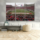 Wisconsin Badgers Team Print Canvas - Madison Camp Randall
