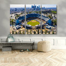 Los Angeles Dodgers Dodger Stadium Wall Art Canvas Print -