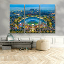 Los Angeles Dodgers Wall Art Canvas, Dodger Stadium Wall Art