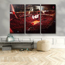 Houston Rockets Basketball Team Print Canvas- Houston Toyota