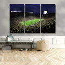 Michigan Wolverines Football Canvas Wall Decor, Football