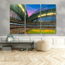 Milwaukee Brewers Baseball Team Print Canvas- American